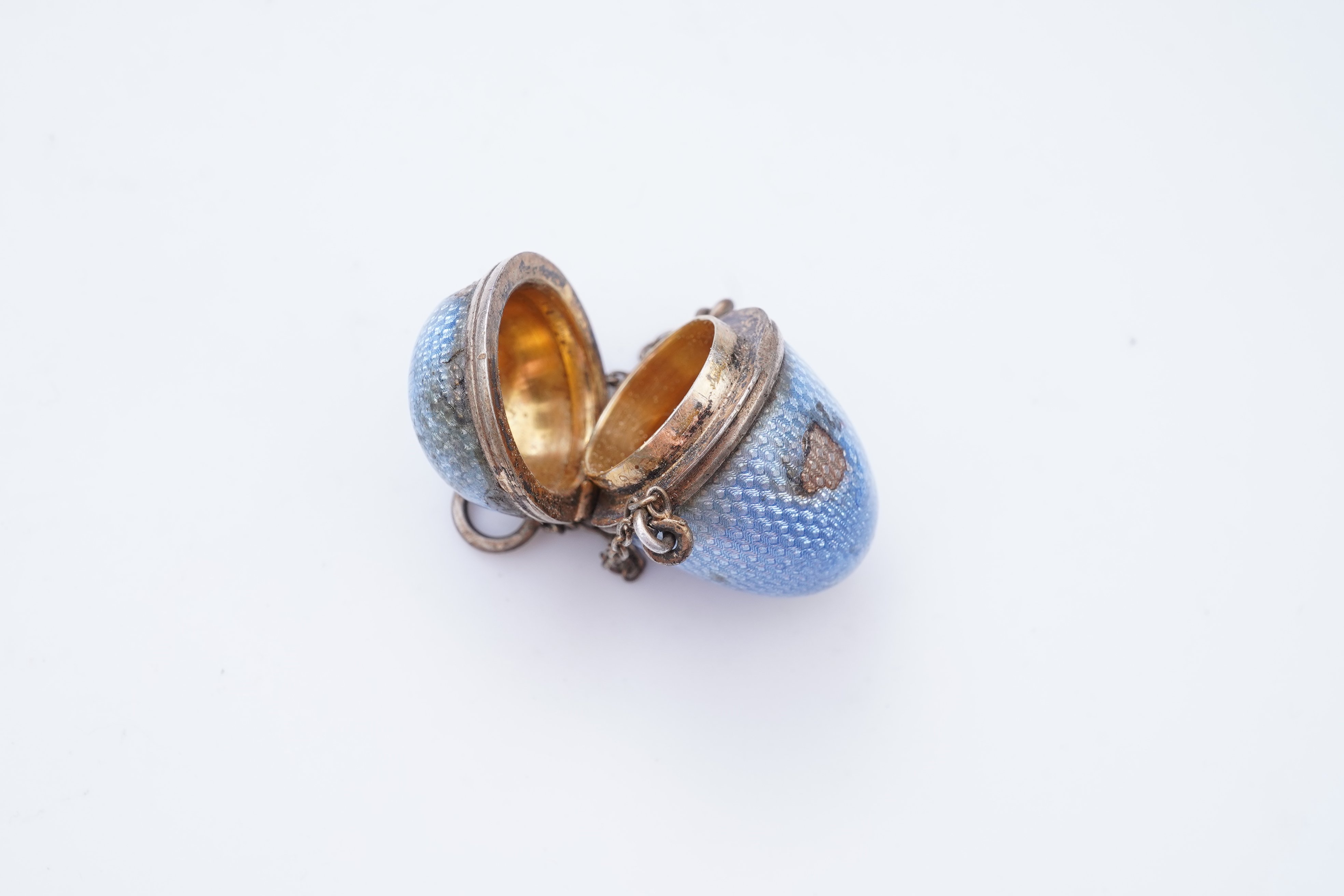 A rare set of amethyst and seed pearl buttons, circa 1900